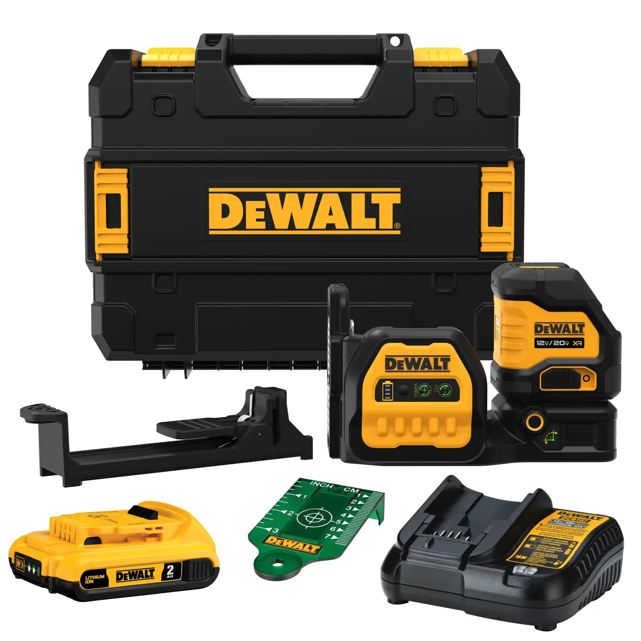 20V MAX* XR® Cordless Cross Line Green Laser Kit