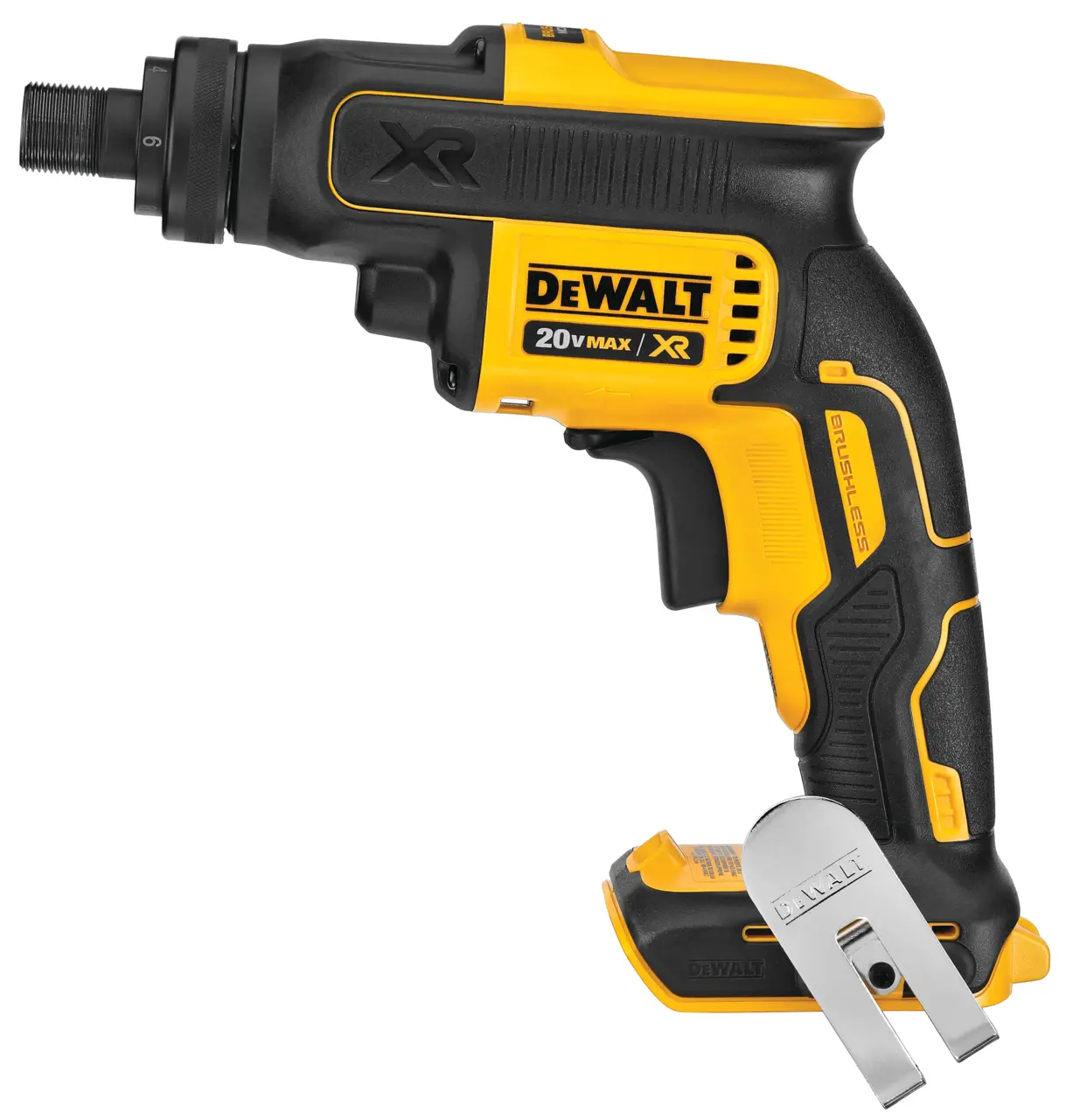20V MAX** XR® screwgun with threaded clutch housing (TOOL ONLY)