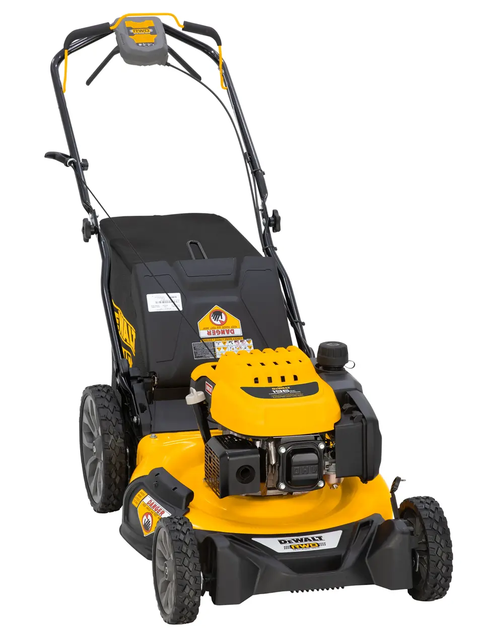 21-IN. 196CC Rwd Self-Propelled 3-IN-1 Lawn Mower