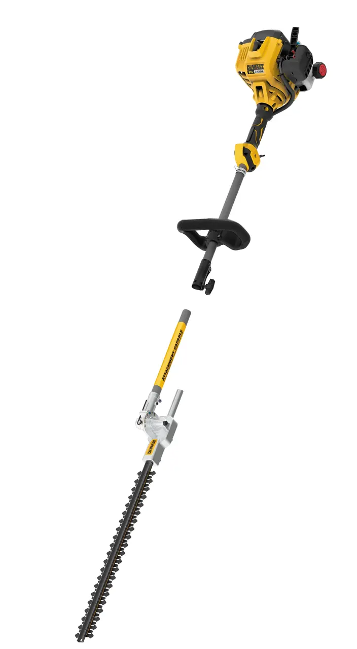 22-IN. 27CC 2-Cycle gas hedge trimmer with attachment capability