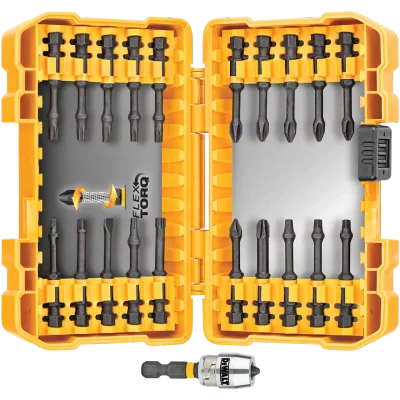 22-Piece FLEXTORQ® Impact Ready Screwdriving Bit Set with Toughcase+
