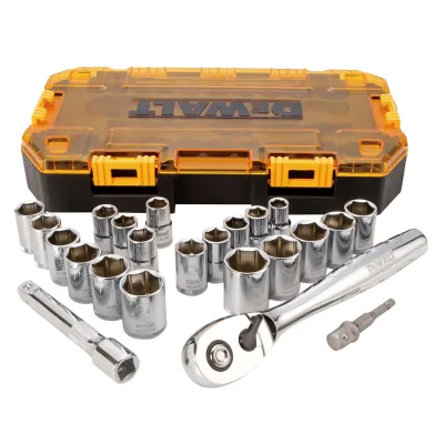 23-PC. 1/2 in Drive Combination Socket Set