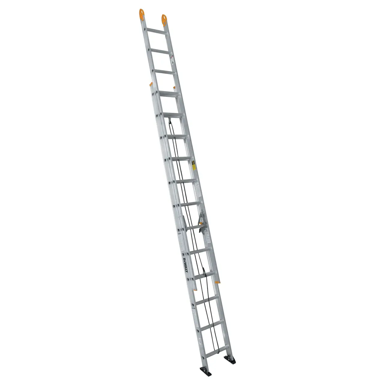 24-Ft aluminum 225-Lb type ii extension ladder