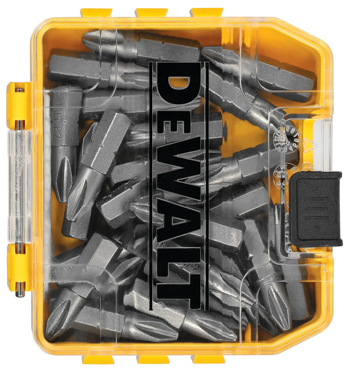 25-Piece 1-IN. #2 Phillips Screwdriving Bits with Toughcase+