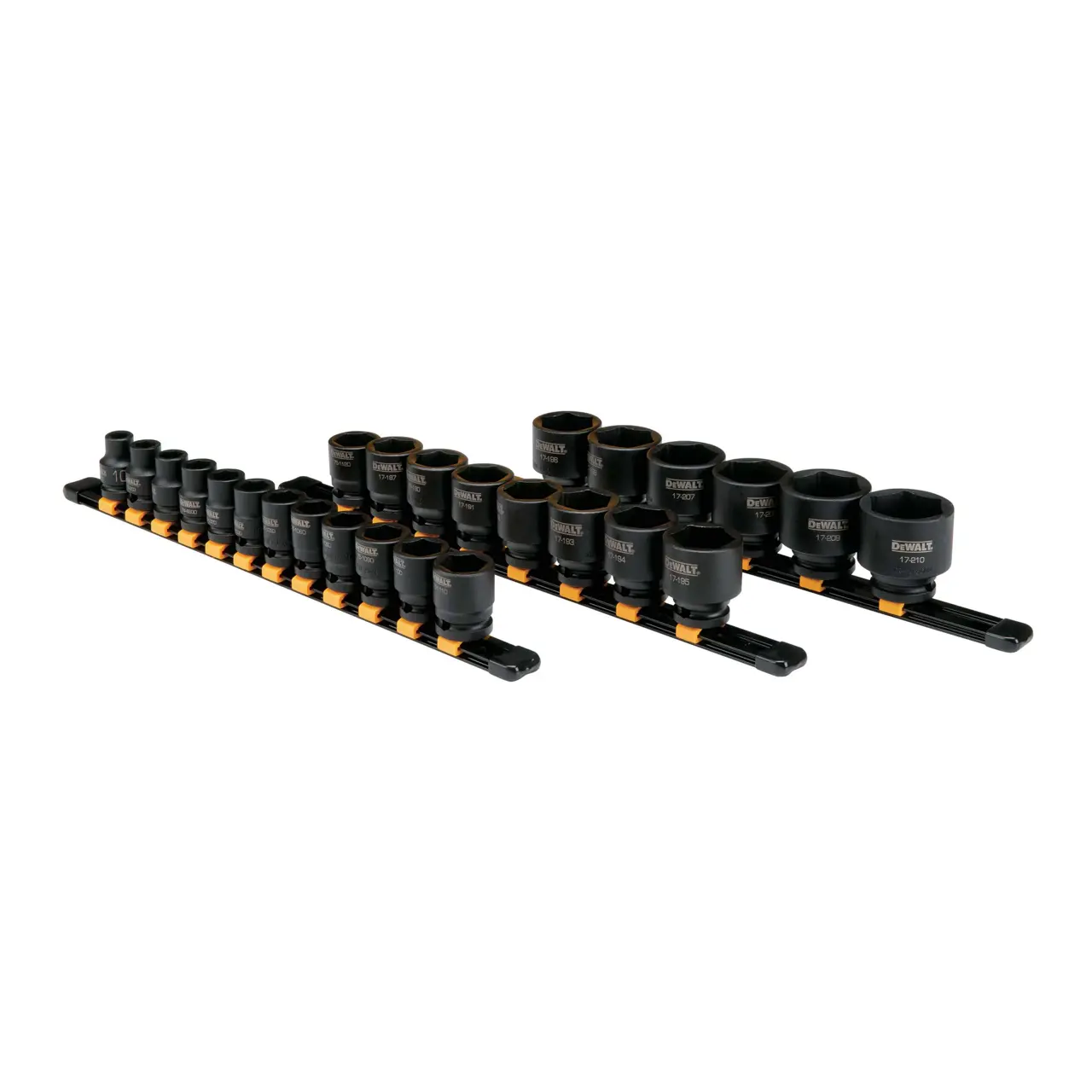 26 Piece 1/2 in Drive Metric Impact Socket Set 6 Pt
