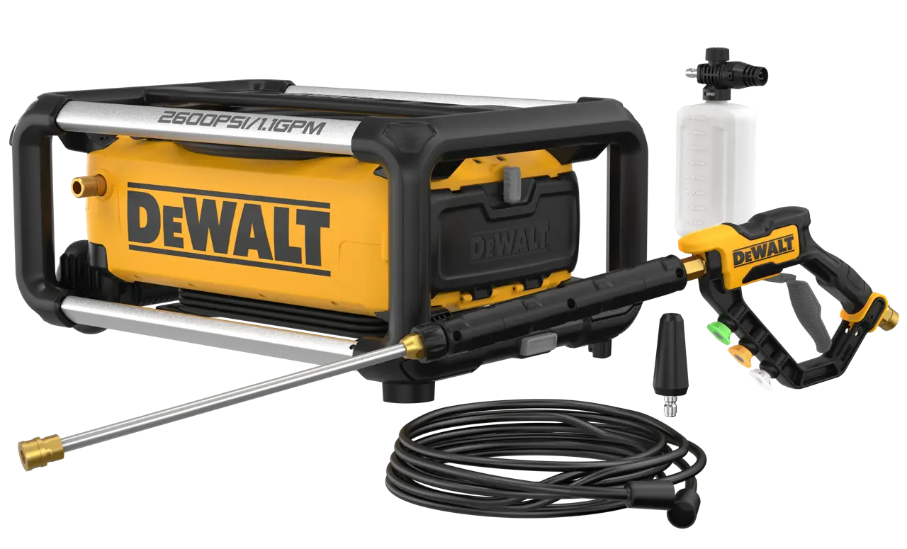 2600 PSI 1.1 Gpm Electric Jobsite Pressure Washer