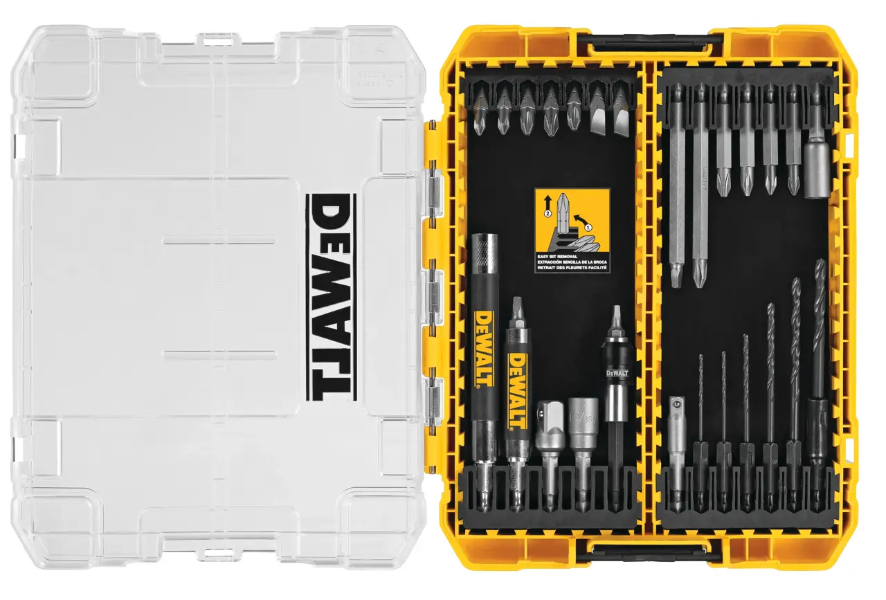28-Piece Rapid Load Bit Accessory Set with Toughcase+