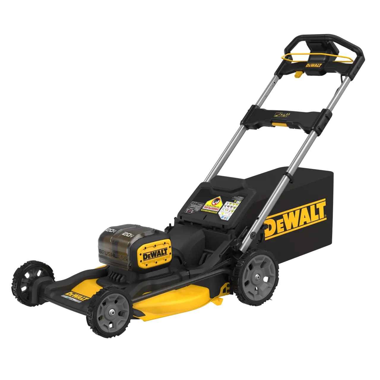 2X20V MAX XR® 21-IN. (533mm) Cordless Push Lawn Mower with (2) 10.0 Ah Batteries and Charger