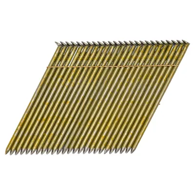 3-1/4-IN. X 0.120-IN. Smooth shank brite 28 degree wire weld framing nails (2000-Pack)