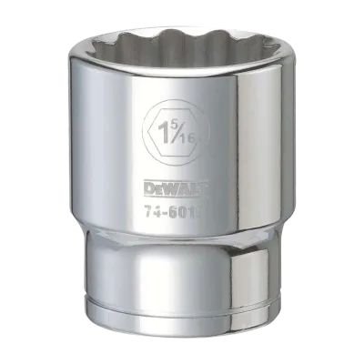 3/4 (19-mm) Drive 12-Point 1-5/16-IN (33-mm) Standard (Sae) Socket