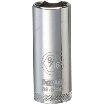 3/8-IN. (9.5mm) Drive 6-Point 9/16-IN. (14mm) Standard (Sae) Deep Socket