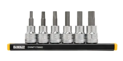 3/8-IN. Drive Sae Hex Bit Socket Set (6-PC.)