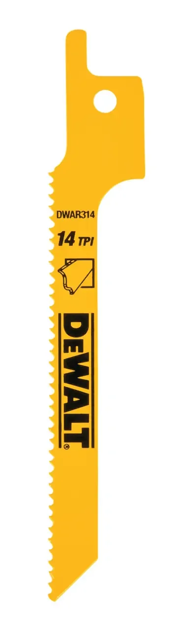 3-IN. 14 TPI Scroll Cutting BI-metal Reciprocating Saw Blade (5 Pk)