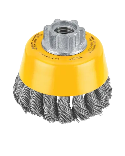 3-IN. (76mm) Carbon Crimp Wite Cup Brush
