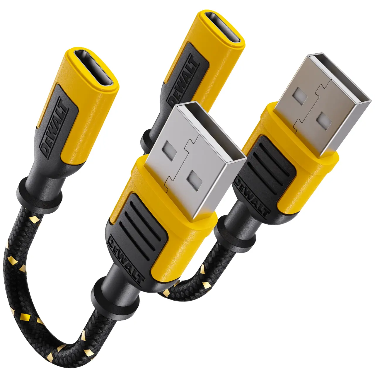 3-IN. Type C Port to Usb Adapter Cable (2 Pk)