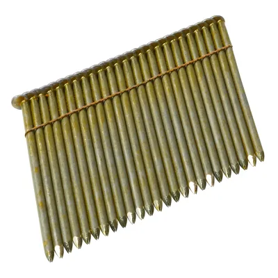 3-IN. X 0.120-IN. Smooth shank brite 28 degree wire weld framing nails (2000-Pack)