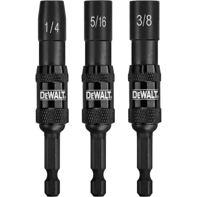 3-Piece Impact Ready Pivoting Magnetic Nut Driver Set
