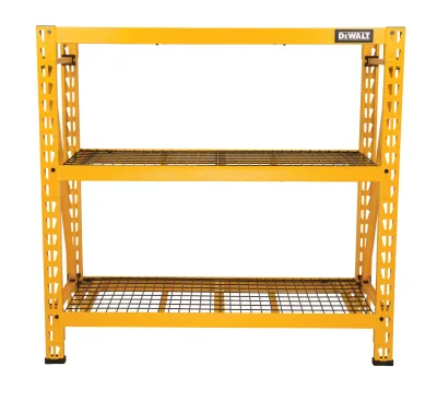 3-Shelf 4' steel wire shelf industrial storage rack
