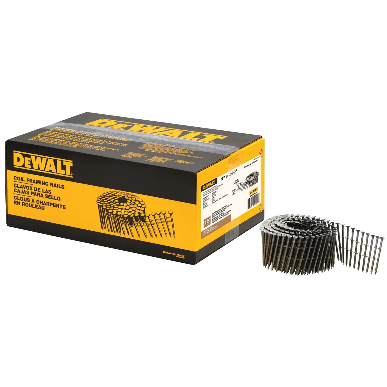 3 X .120 Smooth Bright Coil Qty (2,700 Pk)