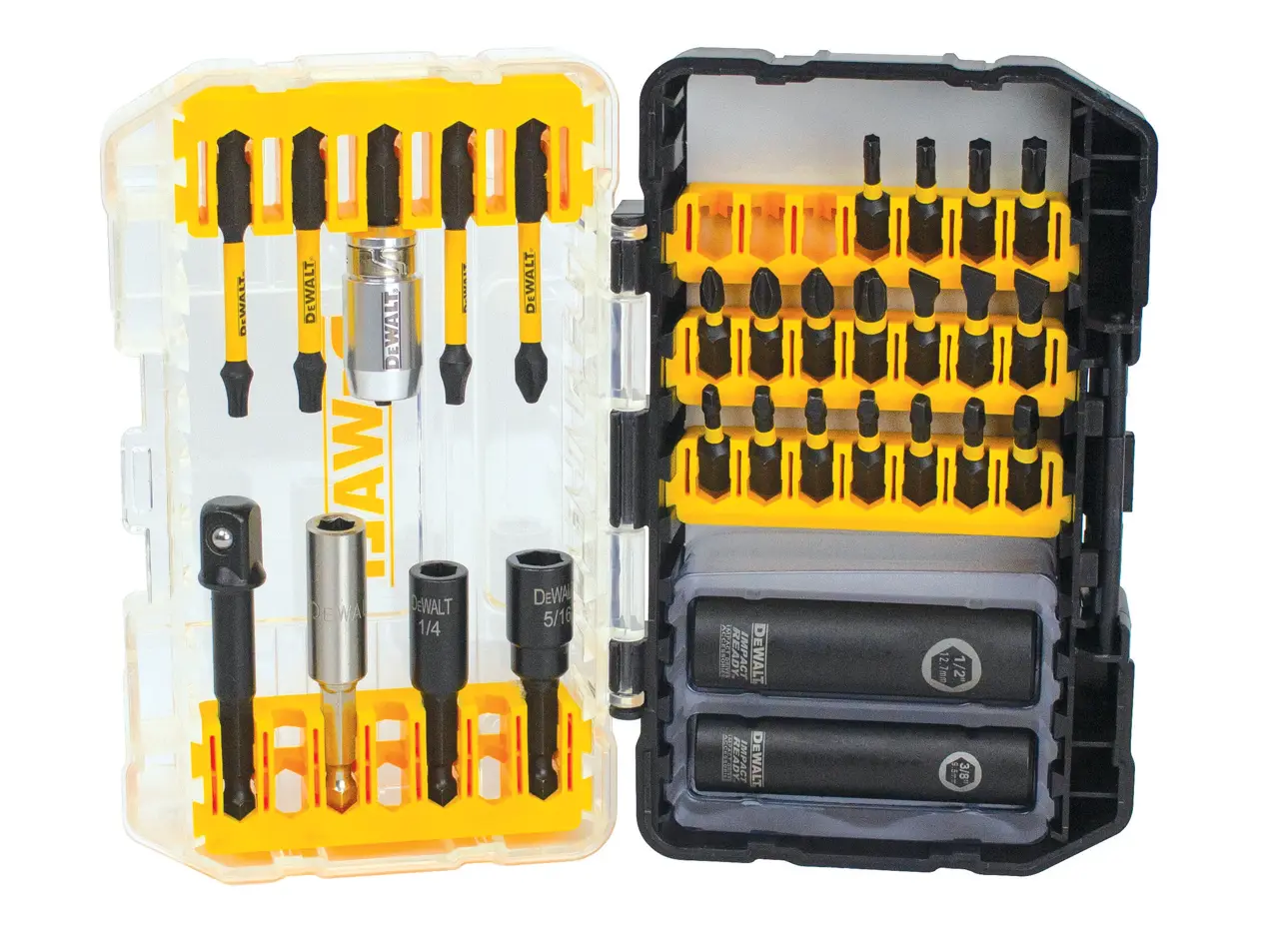 30-Piece FLEXTORQ® Impact Ready Screwdriving Bit Set with Toughcase+