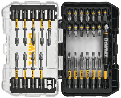 30-Piece MAX* impact screwdriving bit set with ToughCase+