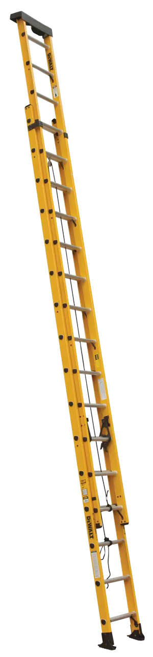 32' fiberglass extension ladder 300 lbs load capacity