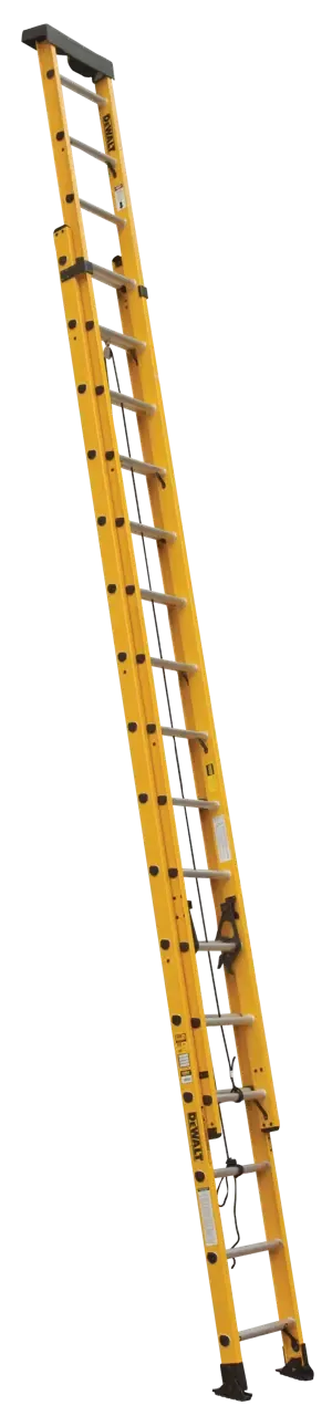 32' fiberglass extension ladder 300 lbs load capacity