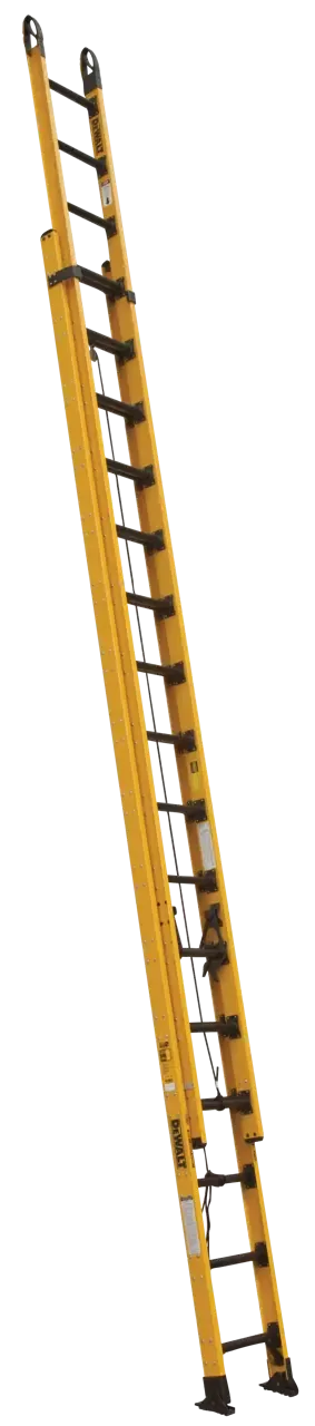 32' fiberglass extension ladder 375 lbs load capacity