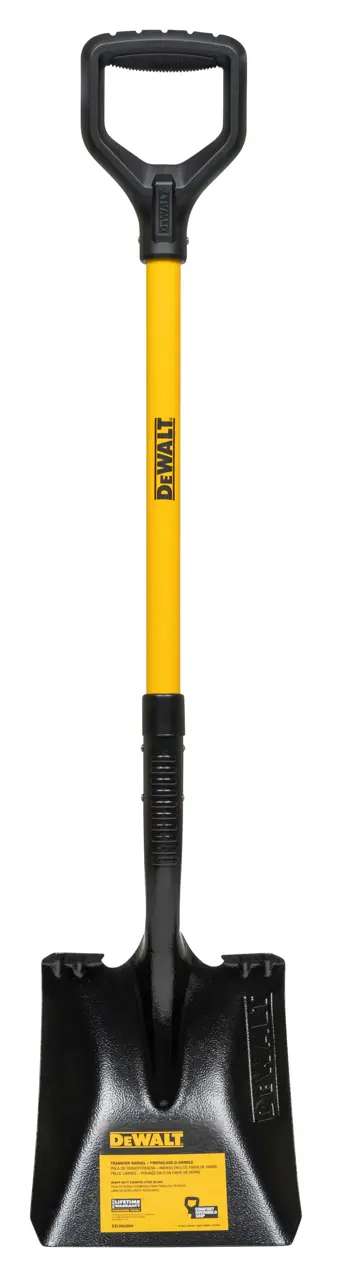 32-IN. Fiberglass D-Handle Transfer Shovel