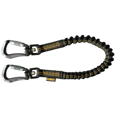 38 In. 25 Lb. Power Tool Lanyard Dual Carabiner