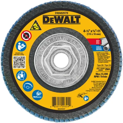 4-1/2-IN. X 5/8-IN.-11 T29 Flap Disc (60 Grit)