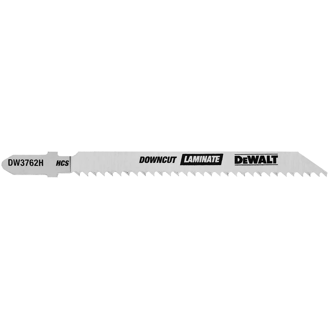 4-IN. 10 TPI t-shank HCS jig saw blade for laminate down cutting (5-Pack)
