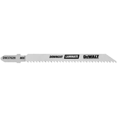4-IN. 10 TPI t-shank HCS jig saw blade for laminate down cutting (5-Pack)