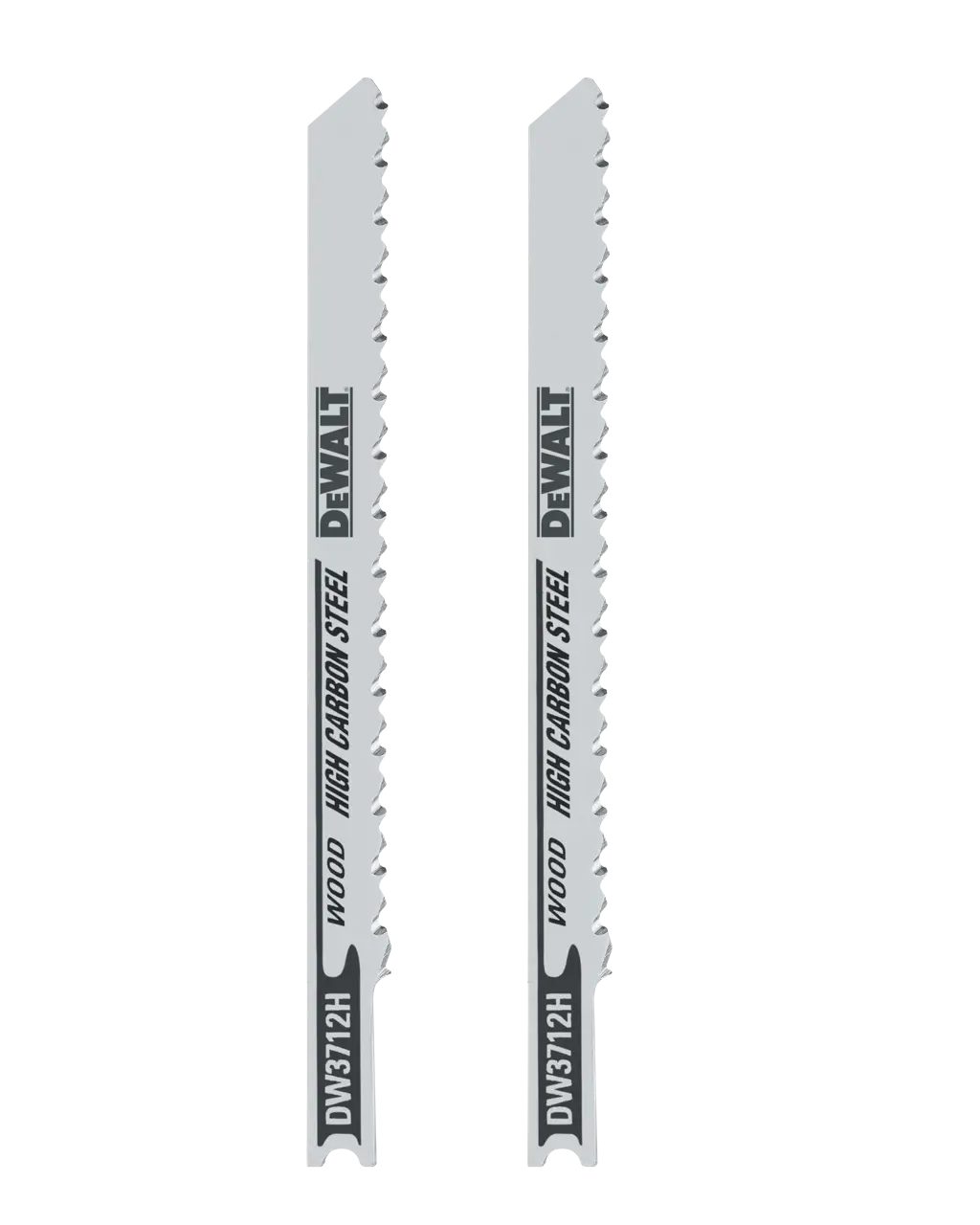4-IN. 10 TPI U-shank HCS Jig Saw Blade for Laminate Down Cutting (2-Pack)