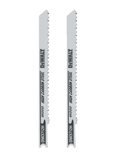 4-IN. 10 TPI U-shank HCS Jig Saw Blade for Laminate Down Cutting (2-Pack)