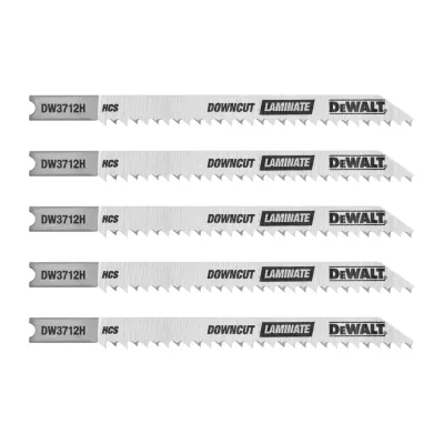 4-IN. 10 Tpi U-Shank Hcs Jig Saw Blade for Laminate Down Cutting (5-Pack)