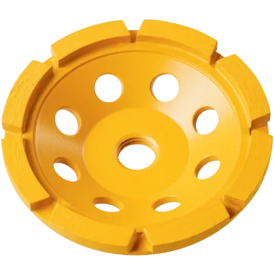 4-IN. (102mm) Single Row Diamond Cup Grinding Wheel