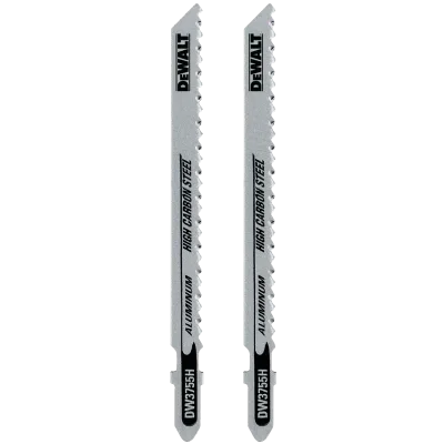 4-IN. 8 TPI T-shank HCS Jig Saw Blade for Aluminum/fiberglass Cutting (2-Pack)