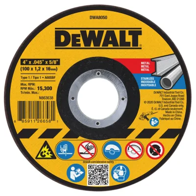 4-IN. X .045-IN. X 5/8-IN. T1 Cut-Off Wheel for Metal