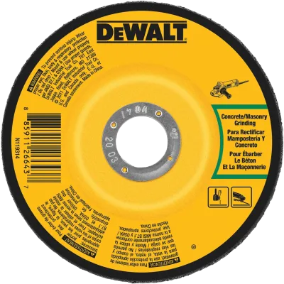 4-IN. X 1/4-IN. X 5/8-IN. Concrete/Masonry Grinding Wheel