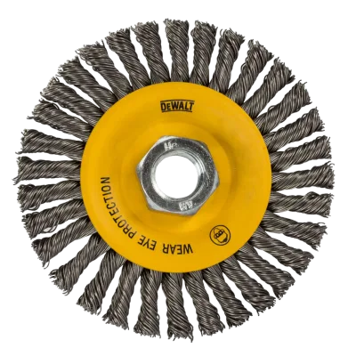 4-IN. X 5/8-IN.-11 HP .020 stainless stringer wire wheel bulk