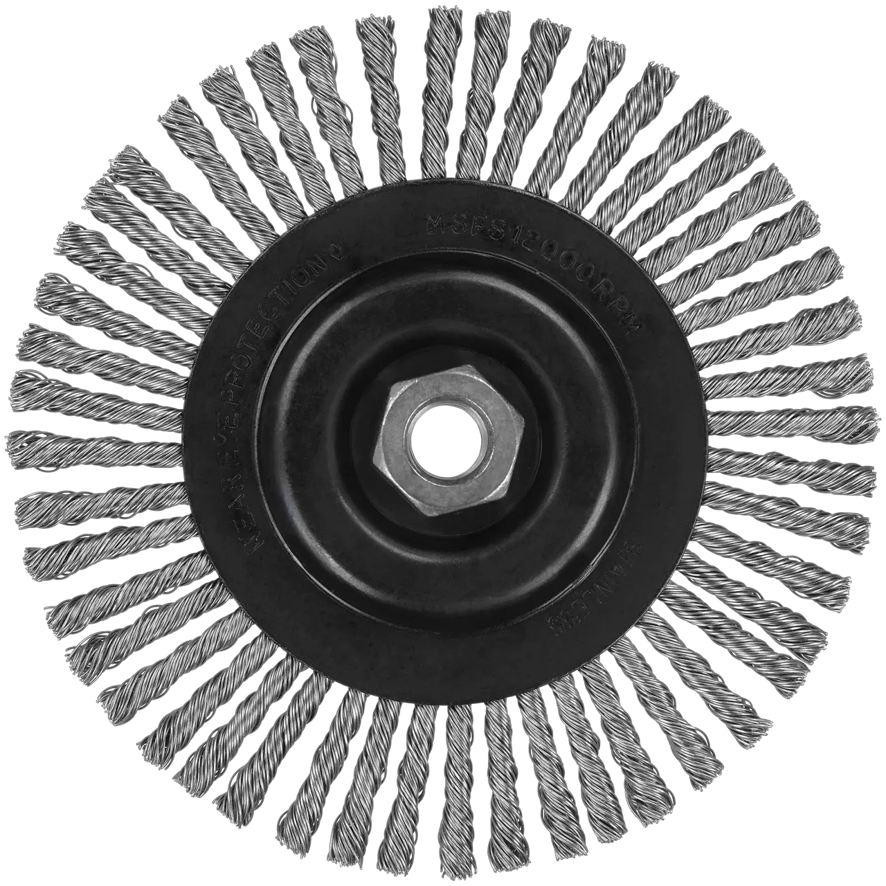 DEWALT 4-IN. X 5/8-IN.-11 XP™ .020 Carbon Stringer Wire Wheel DW49252