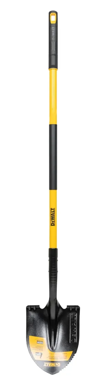 49-IN. Fiberglass Handle Digging Shovel