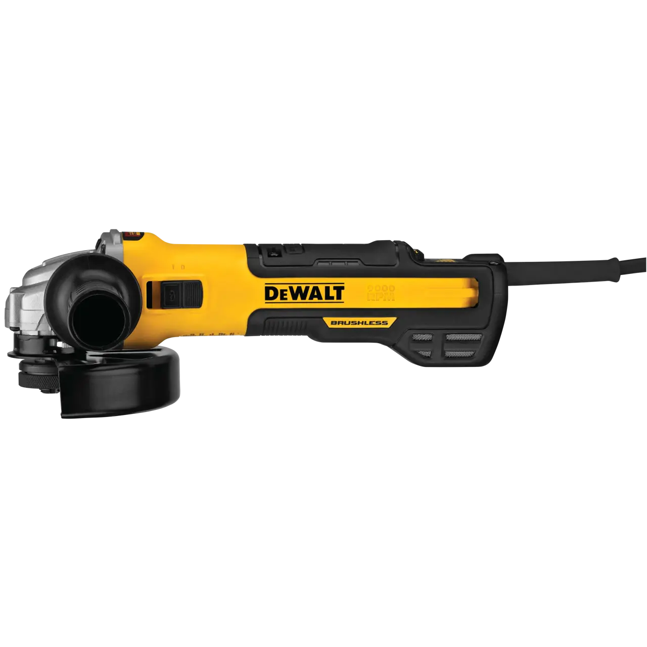 5-IN. - 6-IN. (127mm - 152mm) Small Angle Grinder with Variable Speed Slide Switch and Kickback Brake