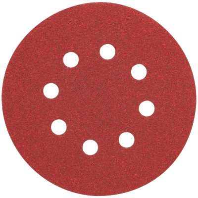 5-IN. 8 Hole 80 Grit Hook and Loop Random Orbit Sandpaper (25 Pack)