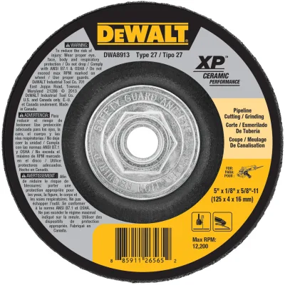 5-IN. X 1/8-IN. X 5/8-IN. Ceramic metal & stainless cutting & grinding