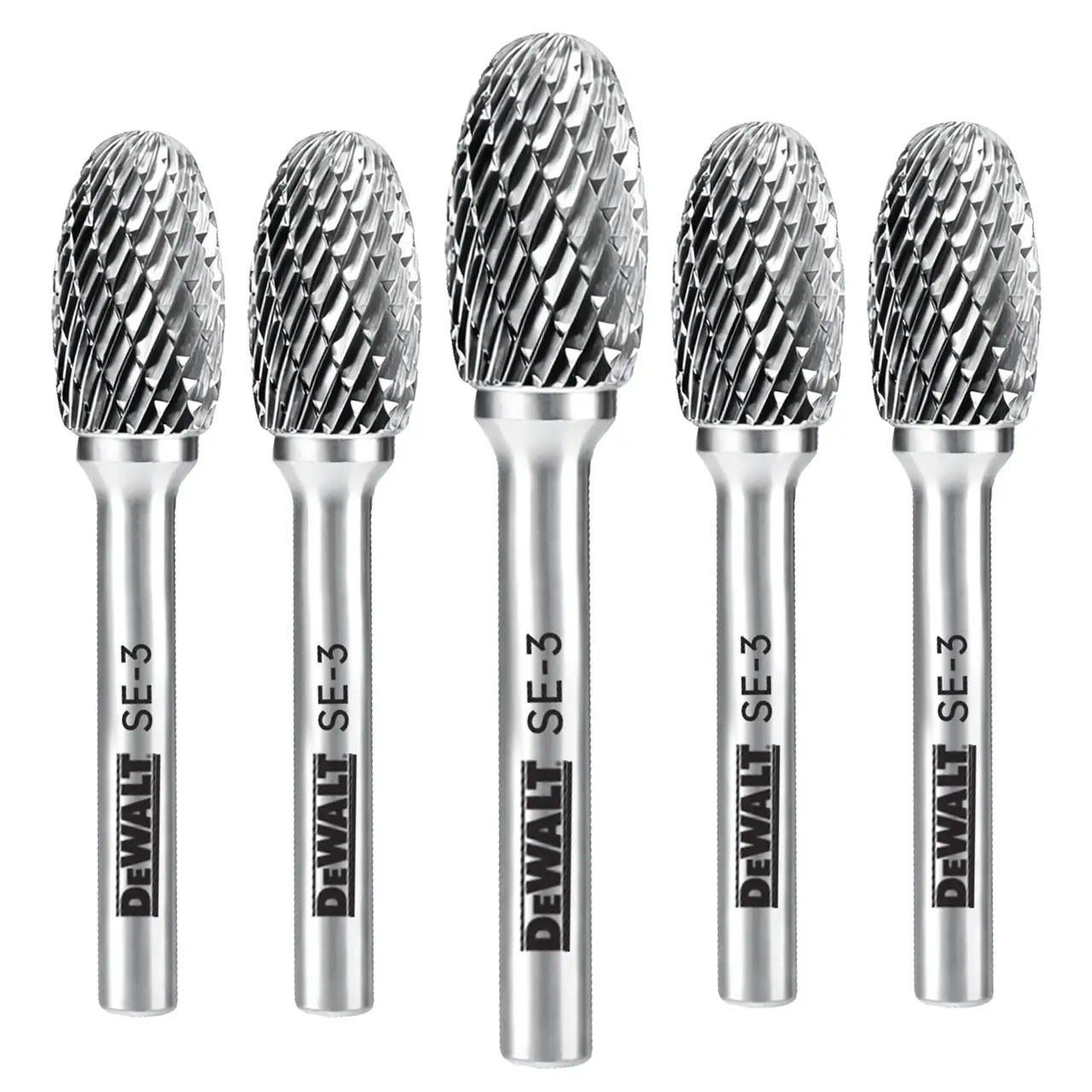 5 Pack Carbide Burr Size SE-3