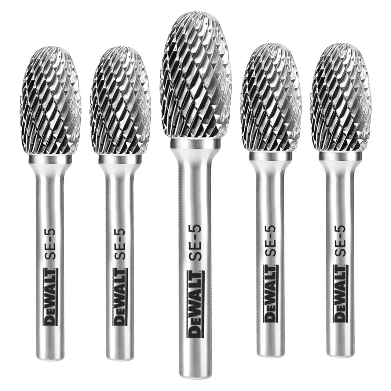 5 Pack Carbide Burr Size SE-5