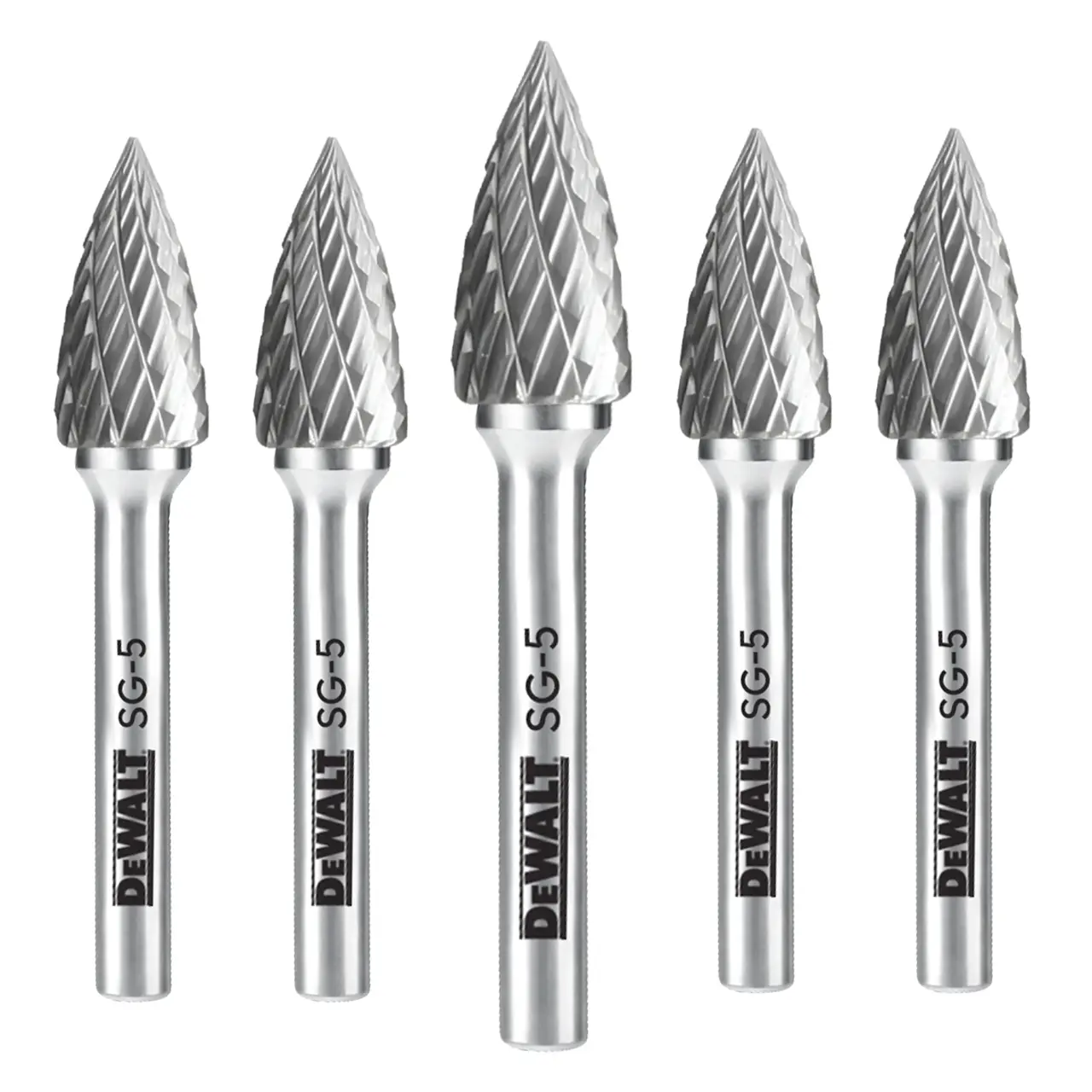 5 Pack Carbide Burr Size SG-5