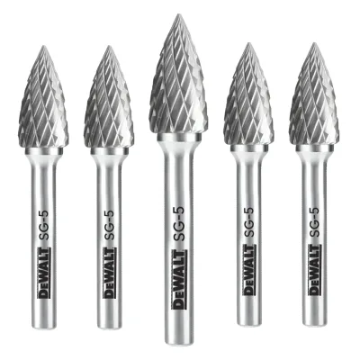5 Pack Carbide Burr Size SG-5